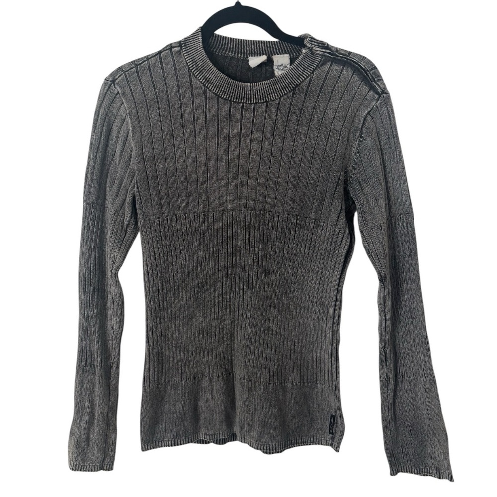Armani Exchange Zip Shoulder Sweater - Picture 2 of 4